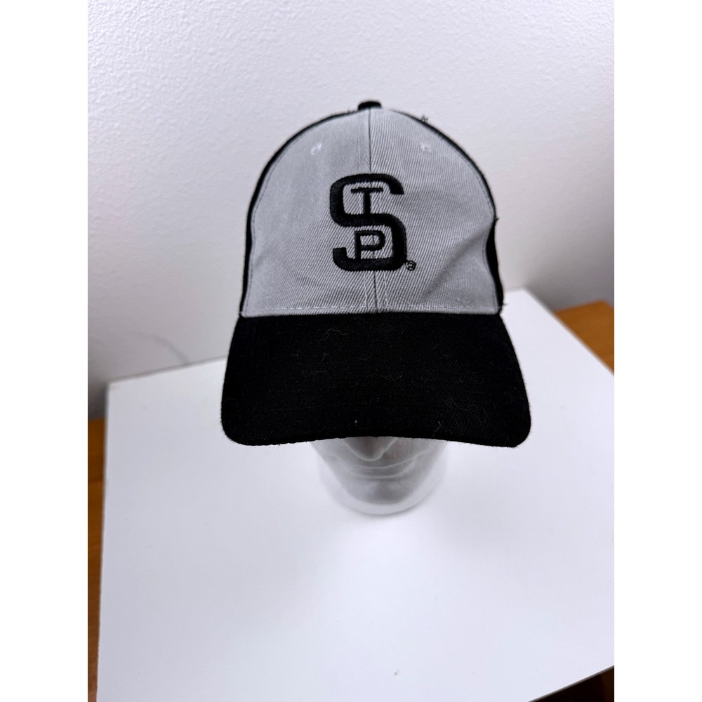 St Paul Saints CHS Field Baseball Hat Grey Black STP Logo Associated Premium Cap